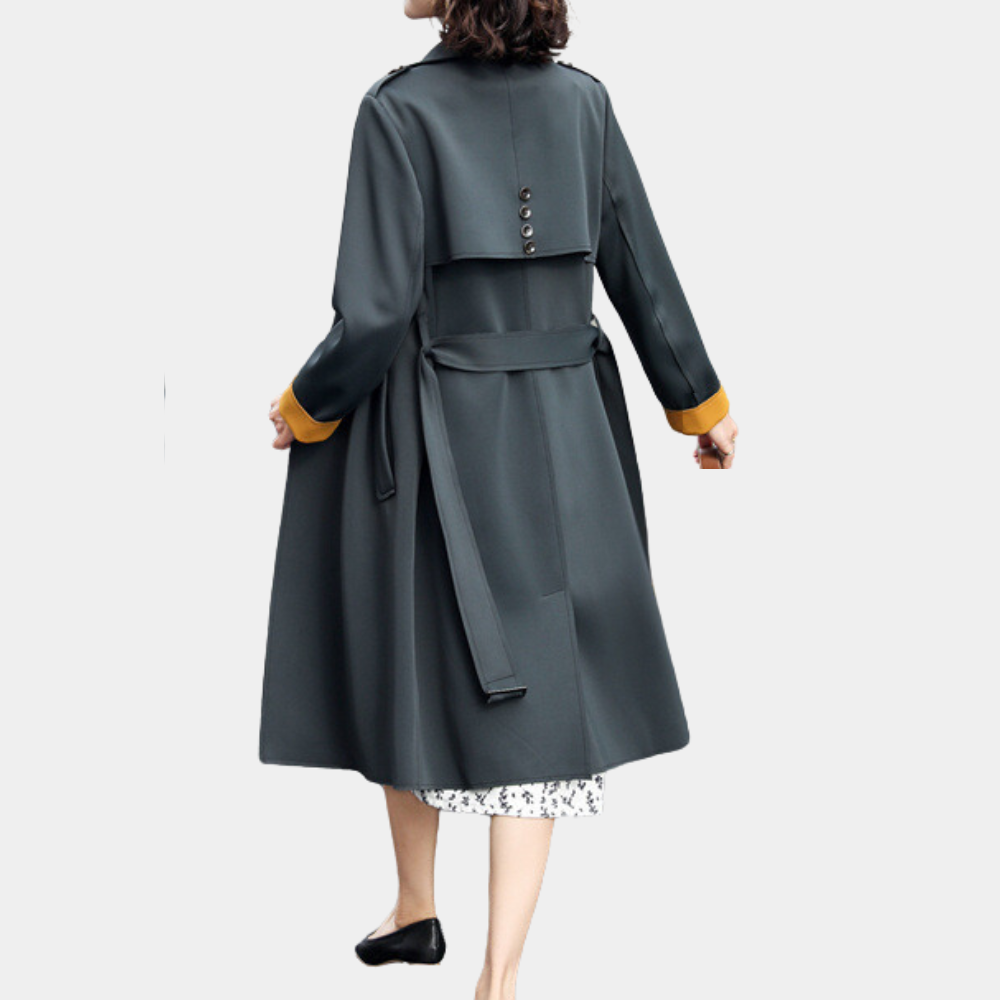 Wilfreda Elegant Women's Trench Coat